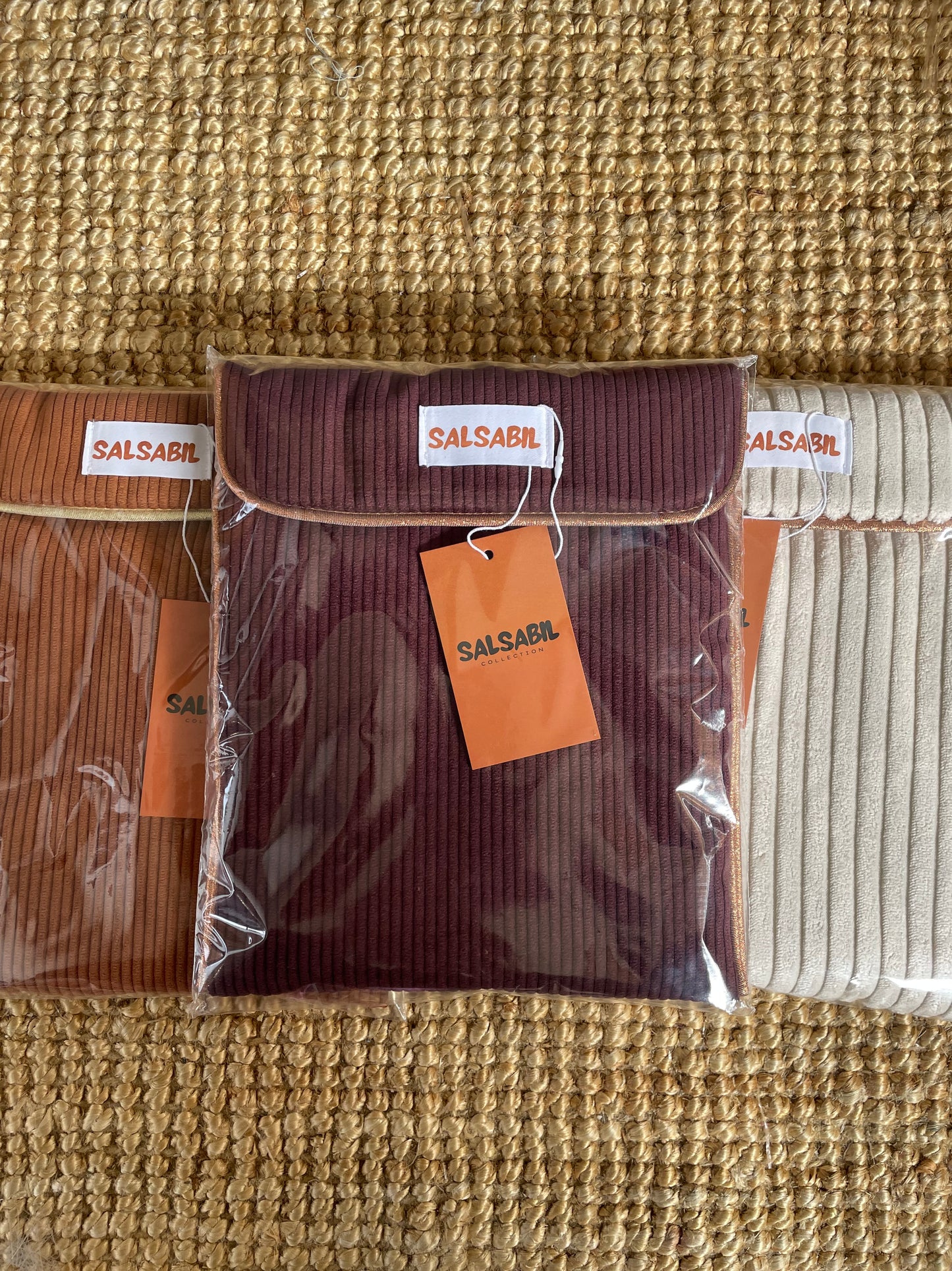 Housse pour Coran _aubergine