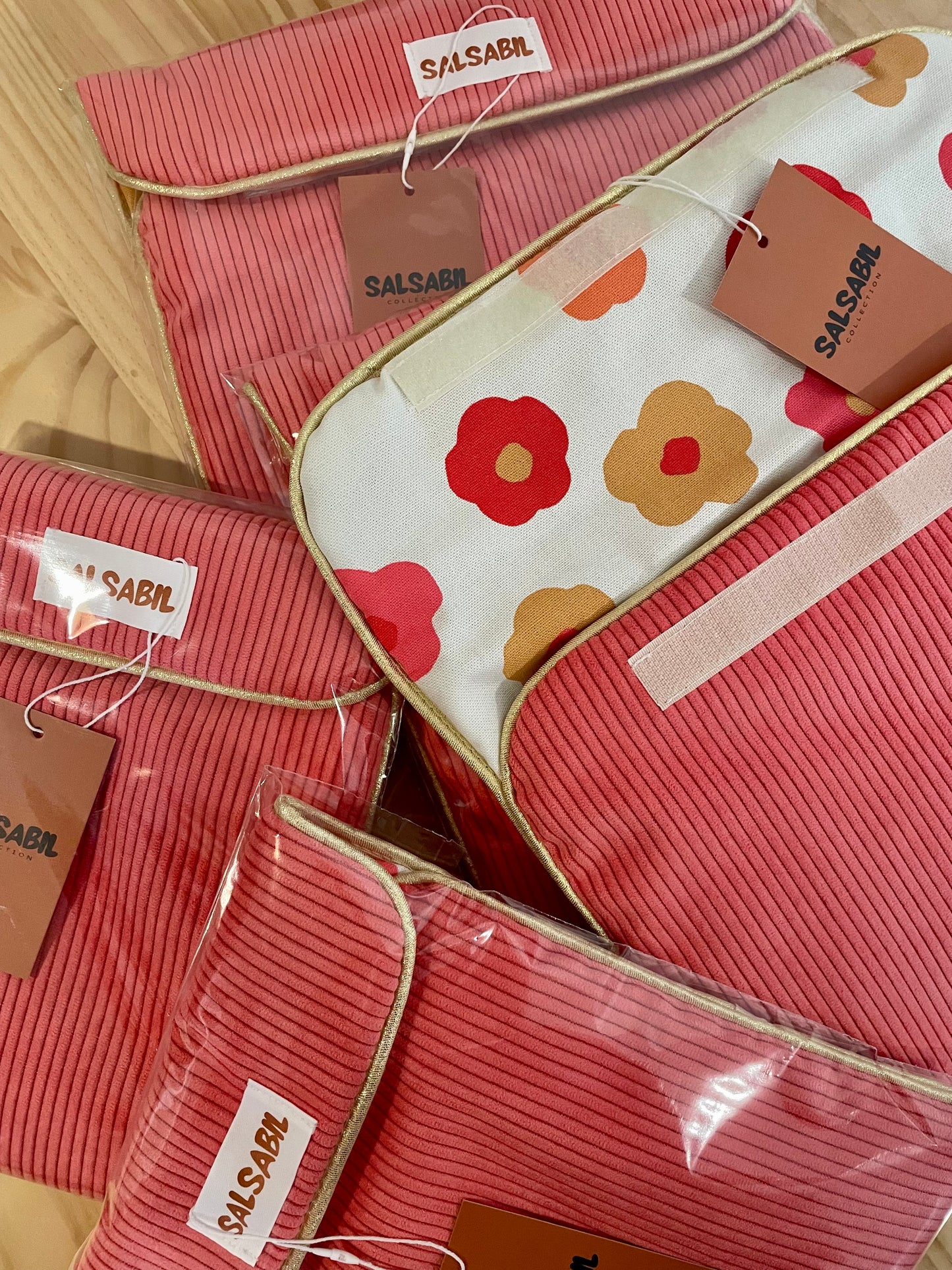 Housse pour Coran _corail (format basic )