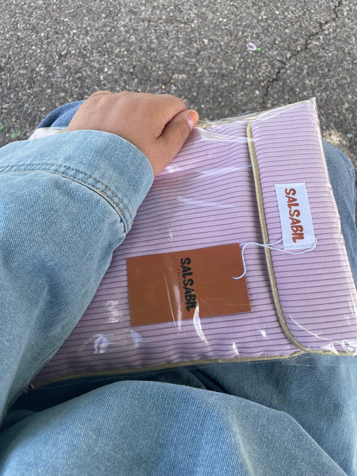 Housse pour Coran _ parme clair (basic)