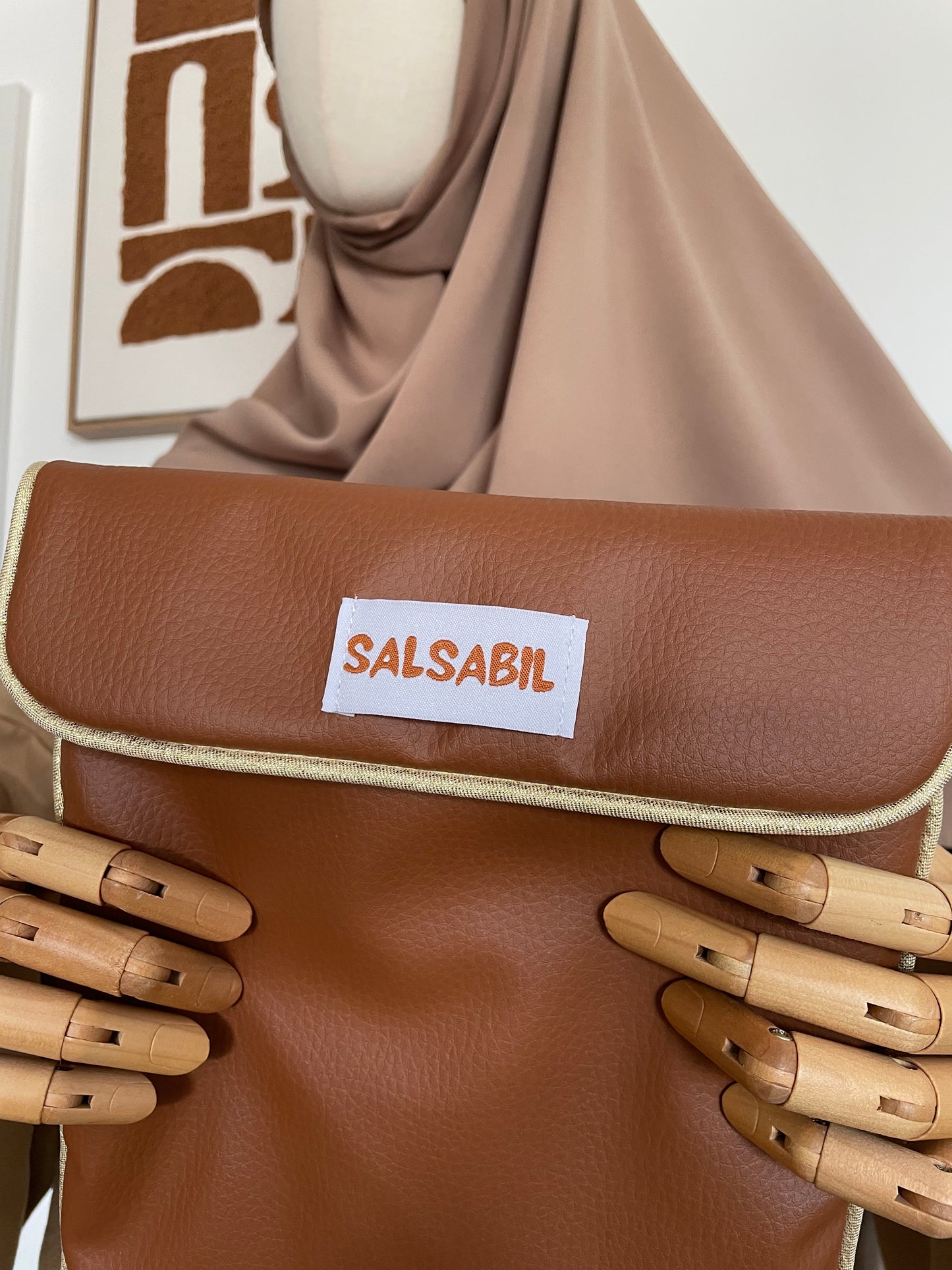 Housse AUTOMNALE camel