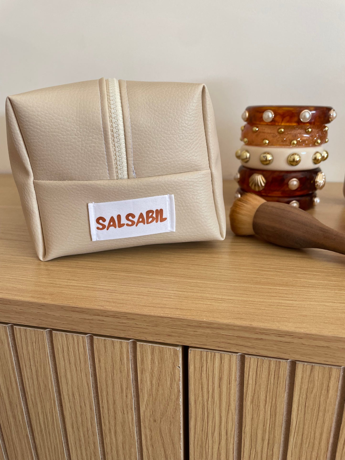 Trousse de toilette (beige)