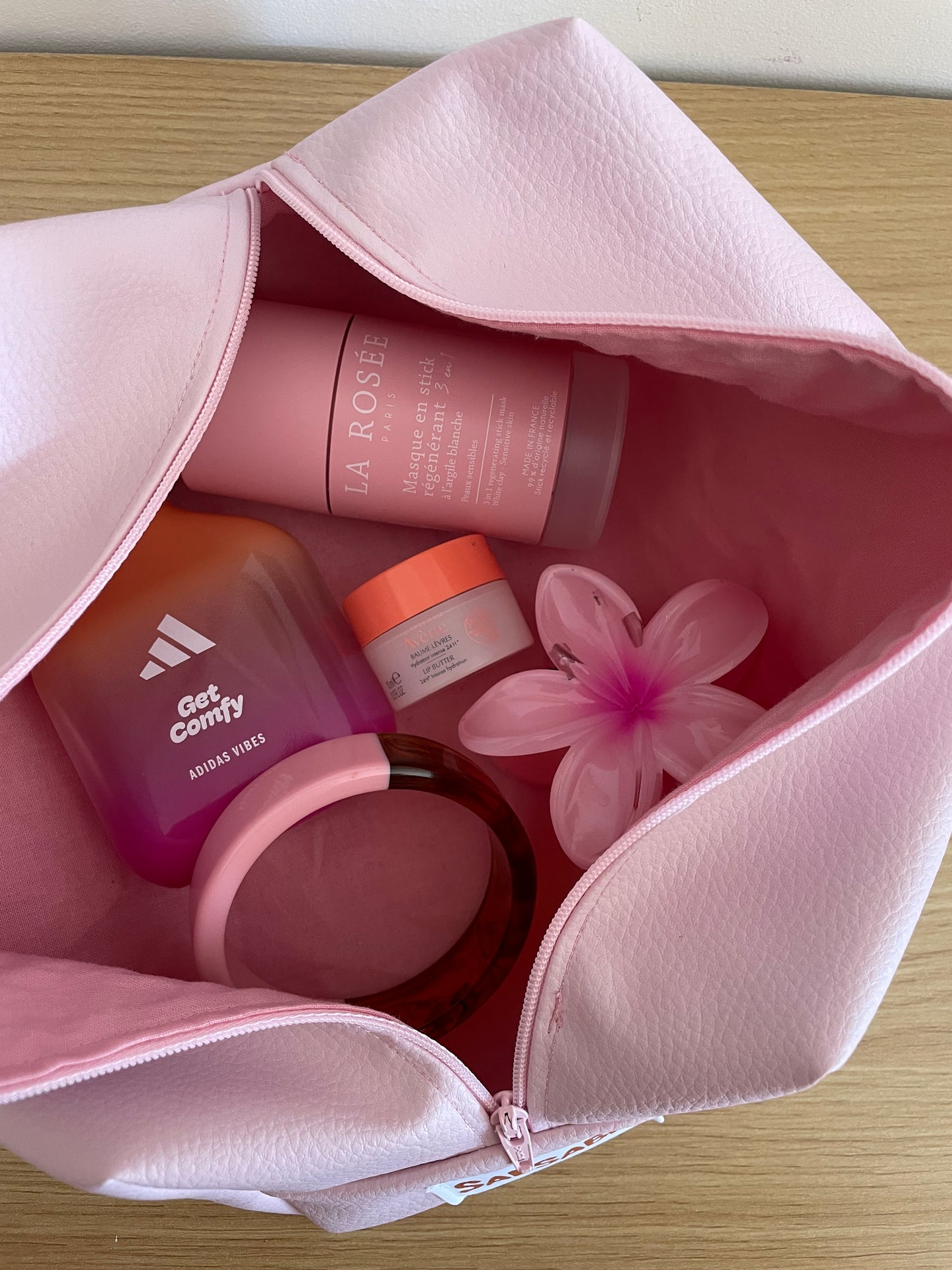 Trousse de toilette (Rose bonbon)