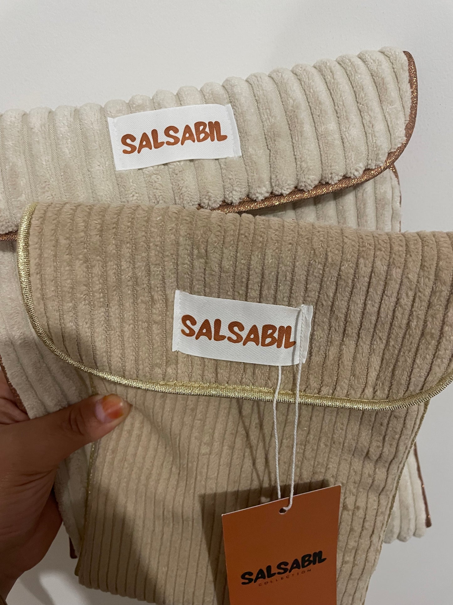 Housse pour Coran _ beige