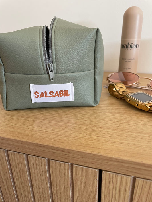 Trousse de toilette (sauge)