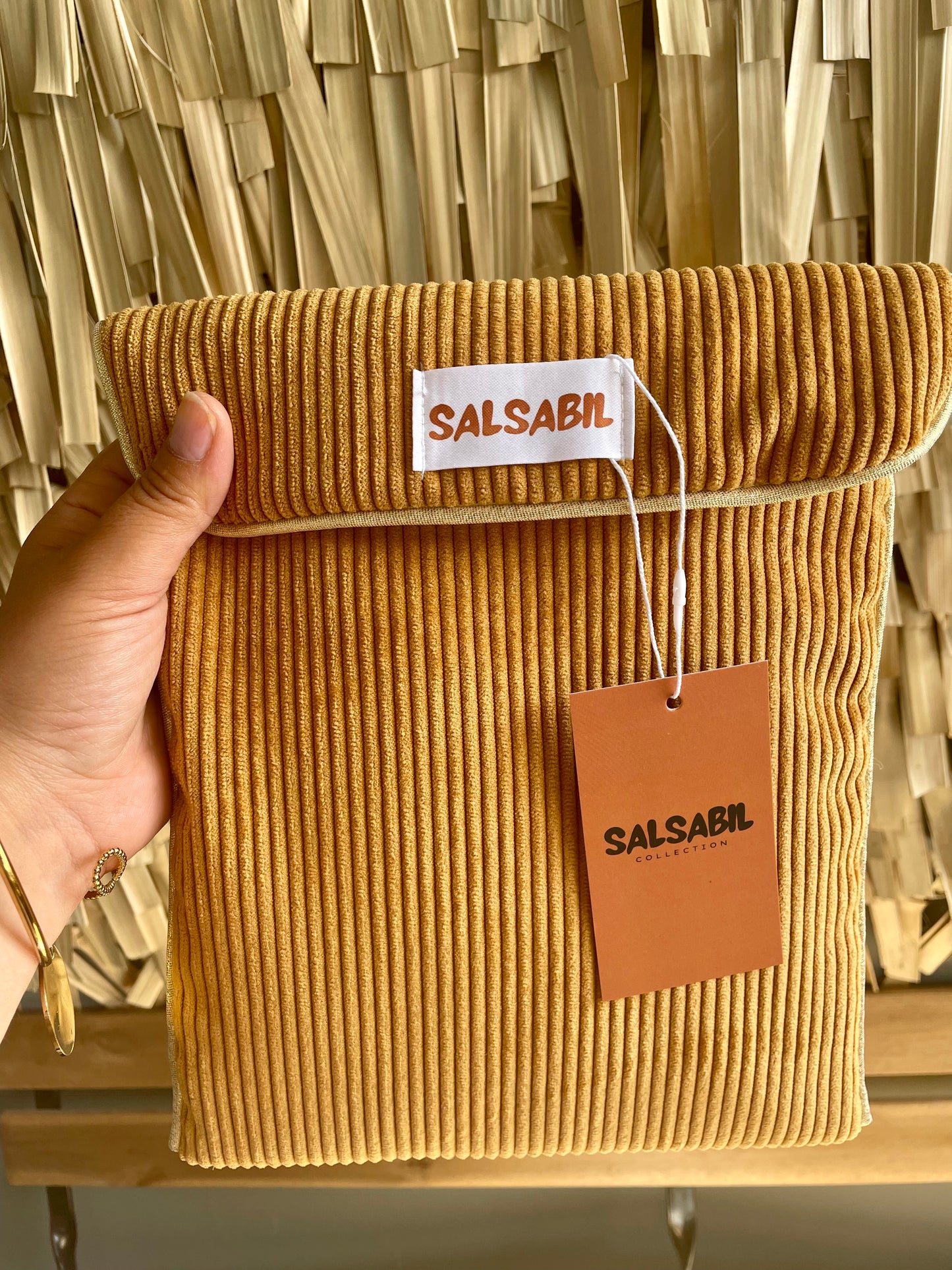 Housse pour Coran _moutarde (format basic)