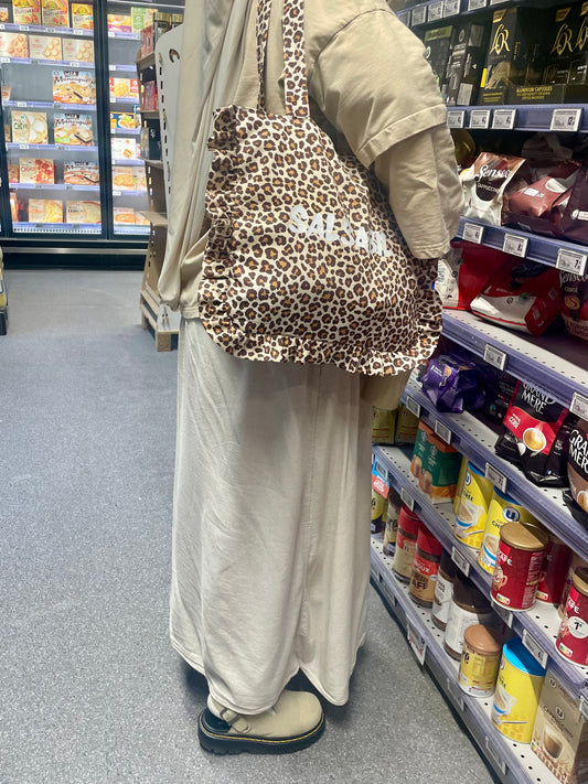 TOTE BAG léopard 🐆